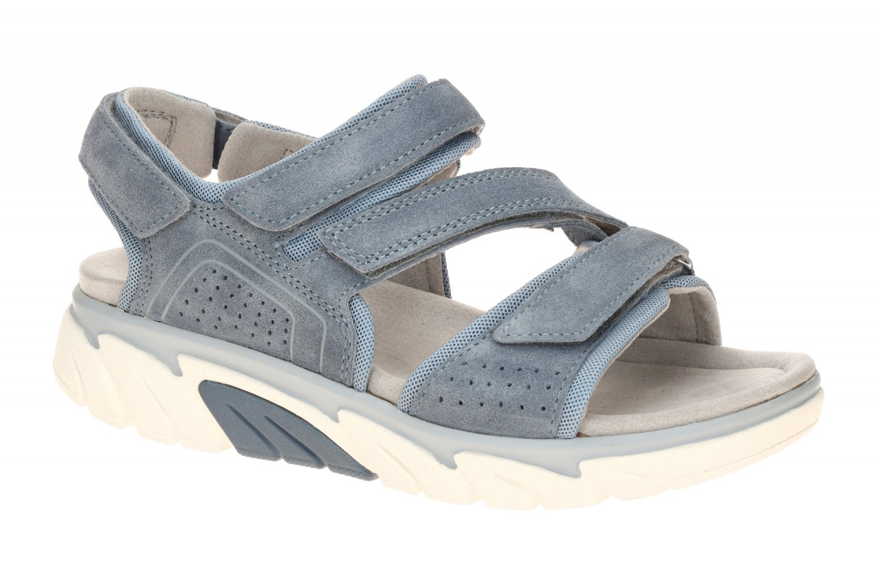 Gabor 86.839.46 Damen Sandale ROLLINGSOFT in Blau Nautic mit Keilabsatz 1 Gabor 86.839.46 Damen Sandale ROLLINGSOFT in Blau Nautic mit Keilabsatz
