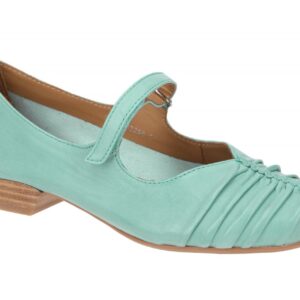 Everybody 30508H2296 GL148 Damen Riemchen Pumps Blau acquamarina Holzabsatz