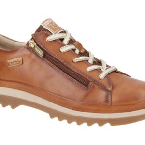 Pikolinos W3W-6979 VIGO Damenschuhe Braun Brandy Bequeme Schn?r-Halbschuhe