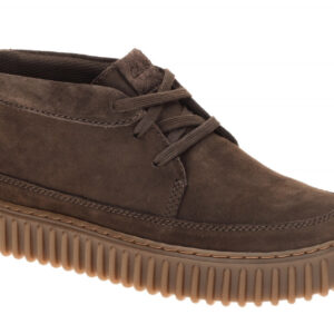 Clarks 26184694-7 TORHILL_LaceHi dark brown Herren Halbschuhe Chukka Boots Ec...