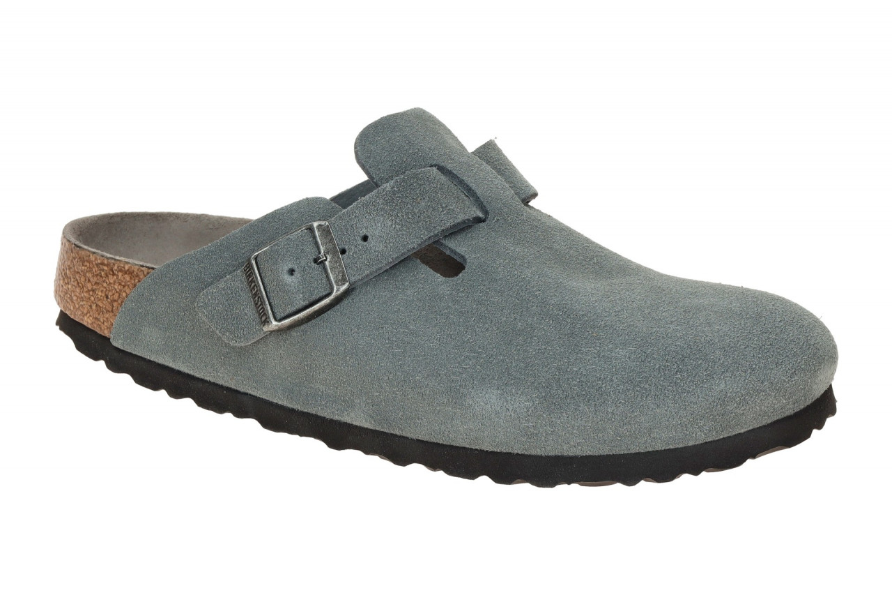 Birkenstock 1030870 Boston_BS Herren Pantoletten grau basalt gray tonal fb - ... 1 Birkenstock 1030870 Boston_BS Herren Pantoletten grau basalt gray tonal fb - ...