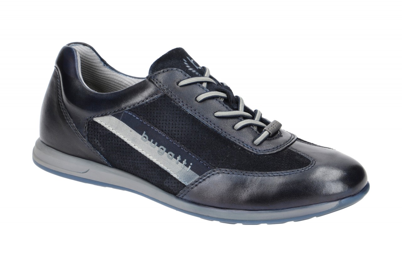 Bugatti 311-A9Q03-4100 THORELLO Herren Sneakers in Dunkelblau - Dark Blue 1 Bugatti 311-A9Q03-4100 THORELLO Herren Sneakers in Dunkelblau - Dark Blue