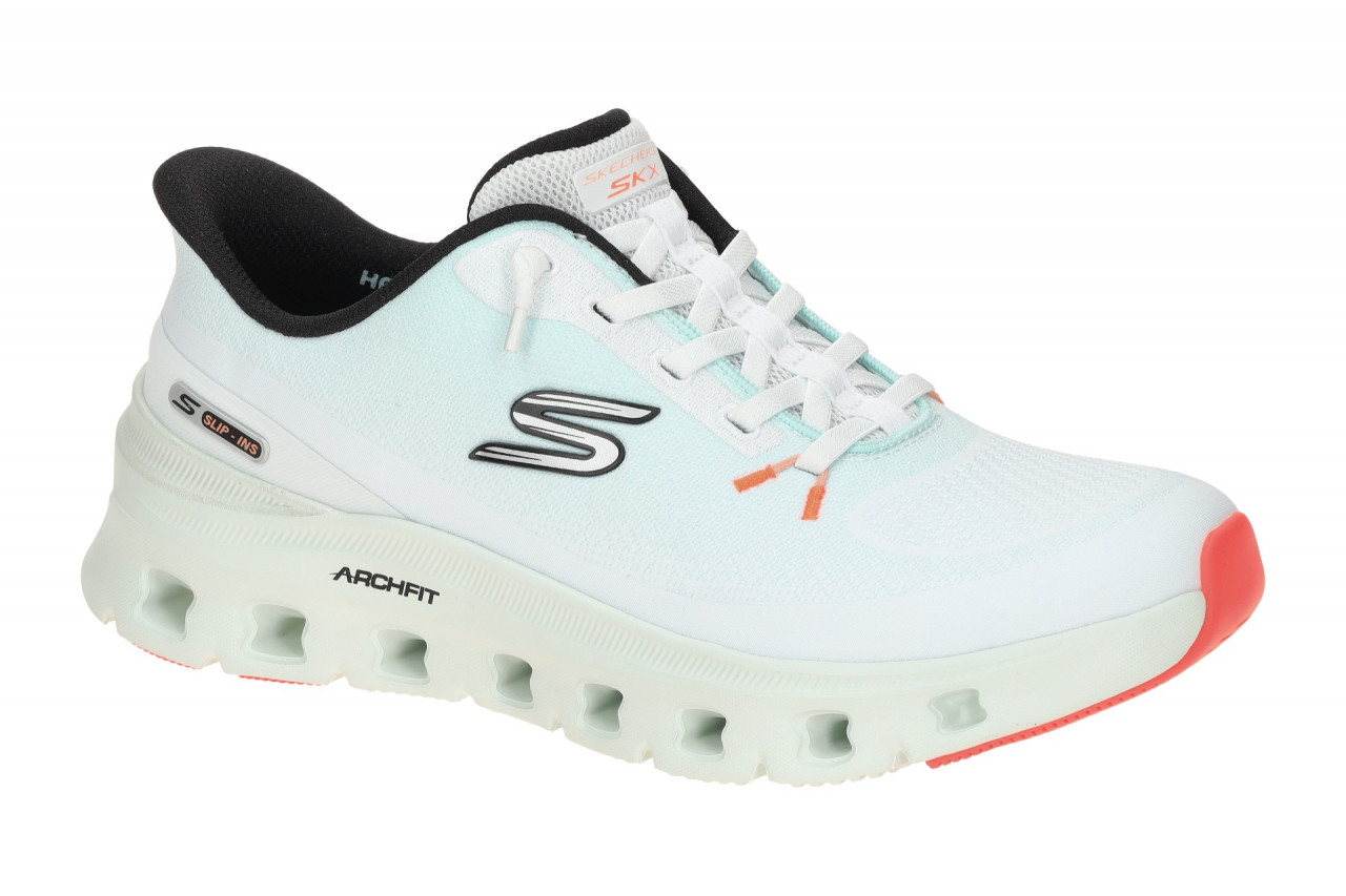 Skechers 150730 LBMT Halbschuhe Damen Sneaker light blue/multi Glide Step Tec... 1 Skechers 150730 LBMT Halbschuhe Damen Sneaker light blue/multi Glide Step Tec...