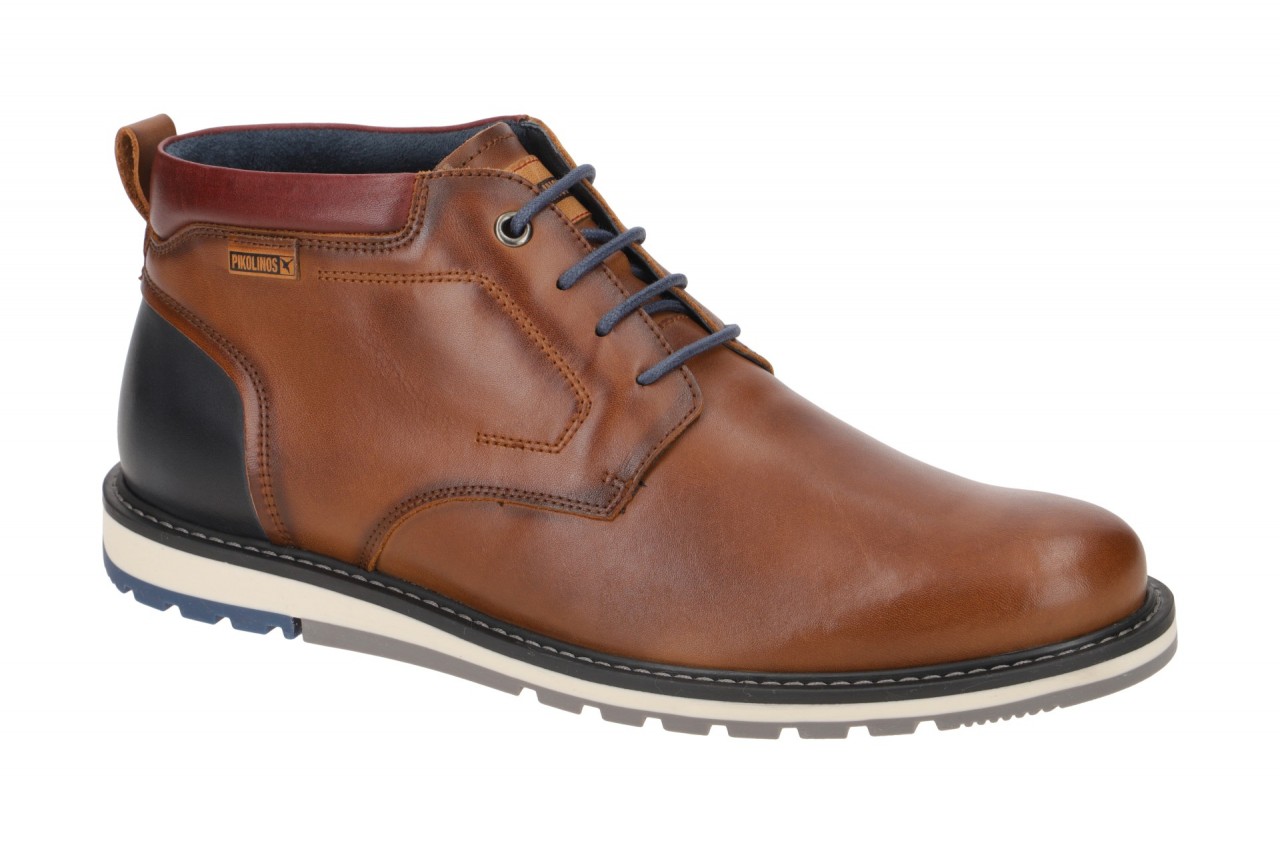 Pikolinos M8J-8181 cuero Herrenstiefelette BERNA braun elegante Stiefeletten 1 Pikolinos M8J-8181 cuero Herrenstiefelette BERNA braun elegante Stiefeletten