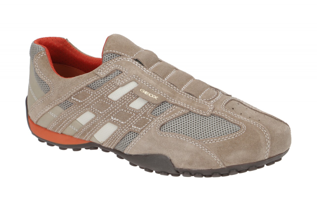 Geox U4207L Herrenschuhe beige/dark orange atmungsaktiv wasserdicht Gummisohle 1 Geox U4207L Herrenschuhe beige/dark orange atmungsaktiv wasserdicht Gummisohle
