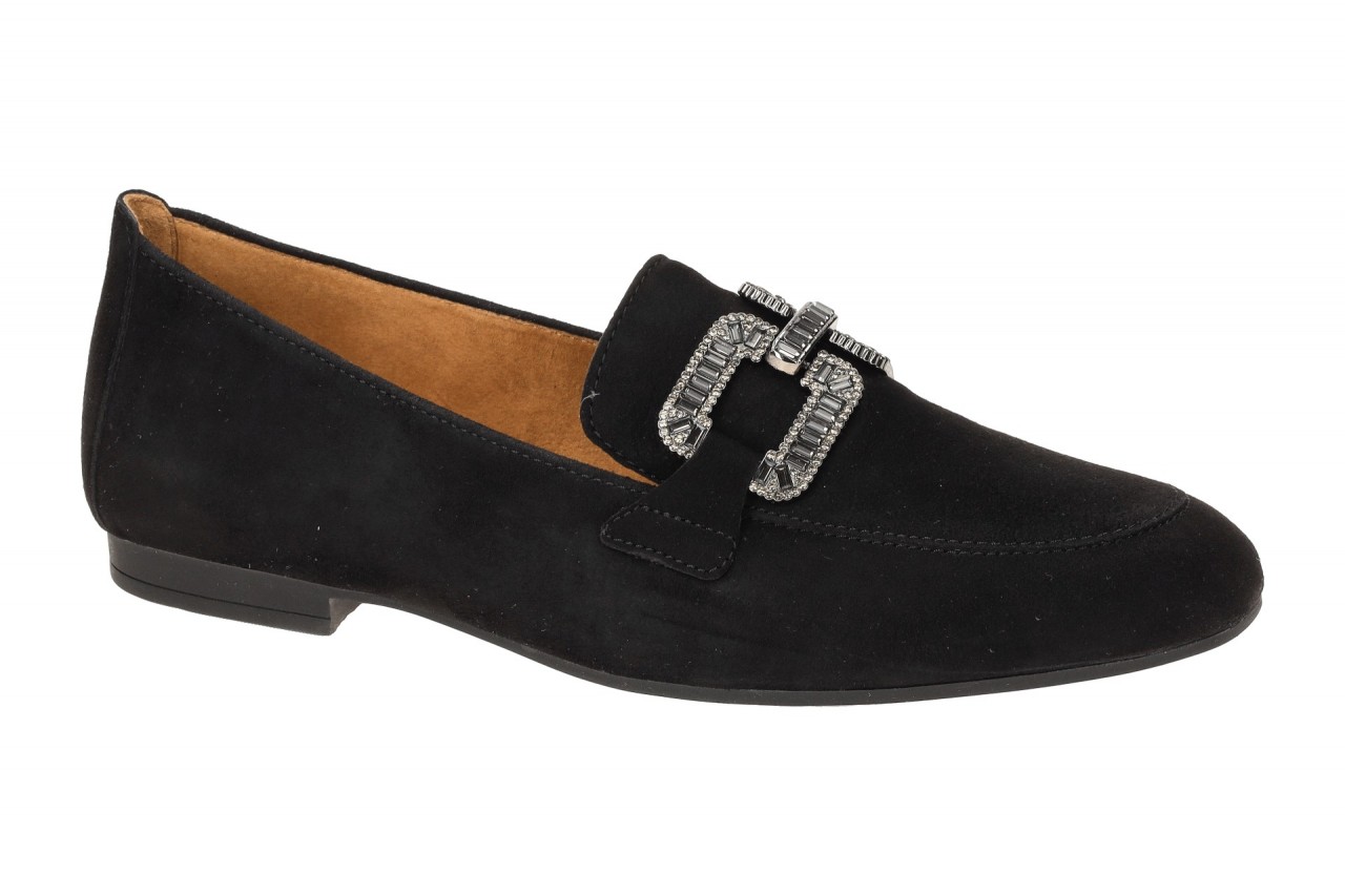 Gabor 65.210.17 Damenschuhe Slipper Halbschuhe Schwarz Altsilber Echtleder Ra... 1 Gabor 65.210.17 Damenschuhe Slipper Halbschuhe Schwarz Altsilber Echtleder Ra...