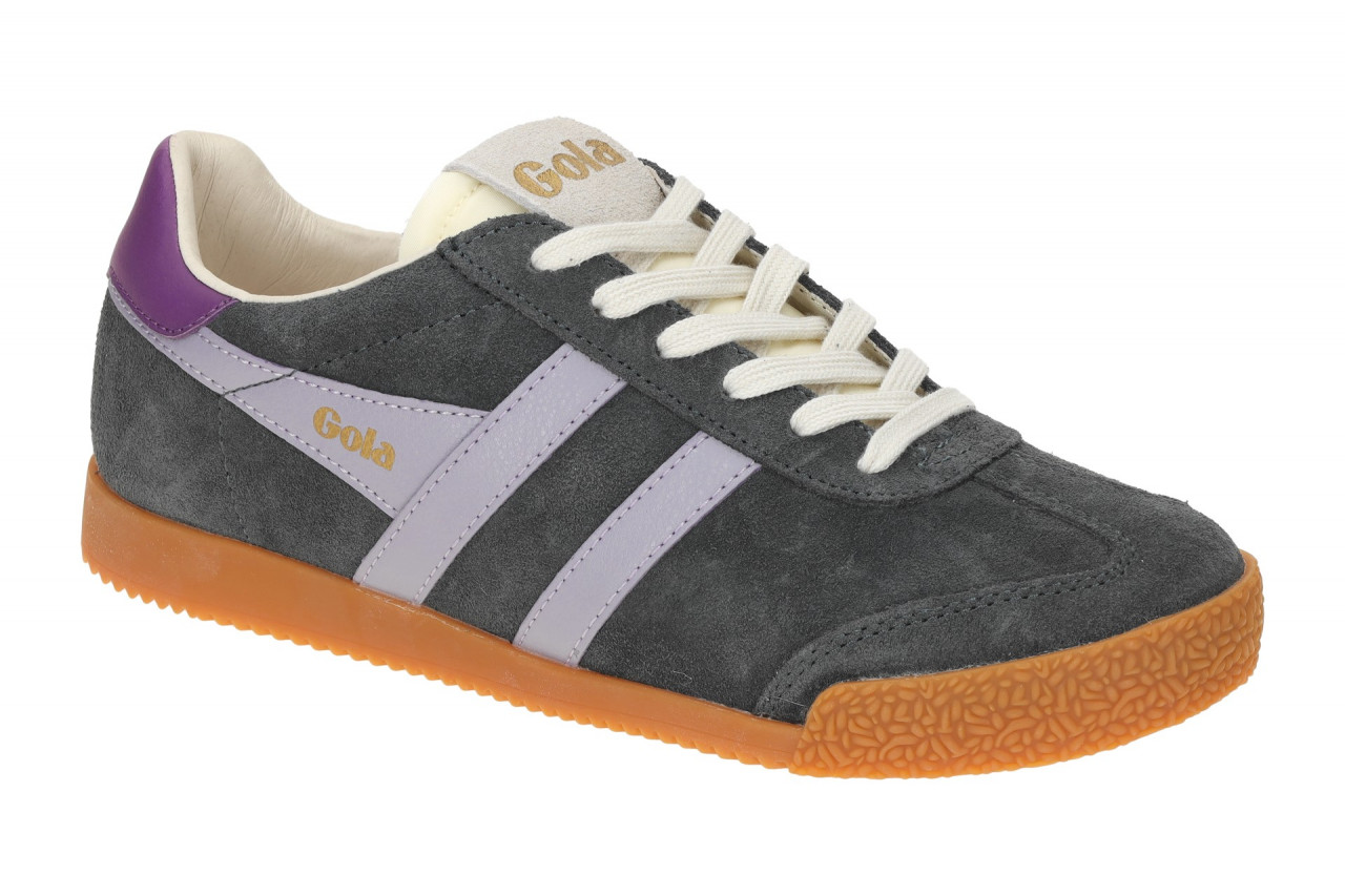 Gola CLB538GV ELAN Damen Sneaker Grau Storm/Lavender/Foxglove Bequem Frottee ... 1 Gola CLB538GV ELAN Damen Sneaker Grau Storm/Lavender/Foxglove Bequem Frottee ...