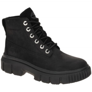 Timberland Damen Stiefeletten 0A5RNG 001 Greyfield Black Nubuck Textil ReBOTL...