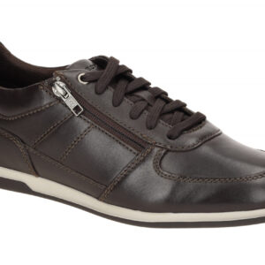 Geox U454GB RENAN Herren Sneaker Braun Coffee atmungsaktiv Gummi Laufsohle