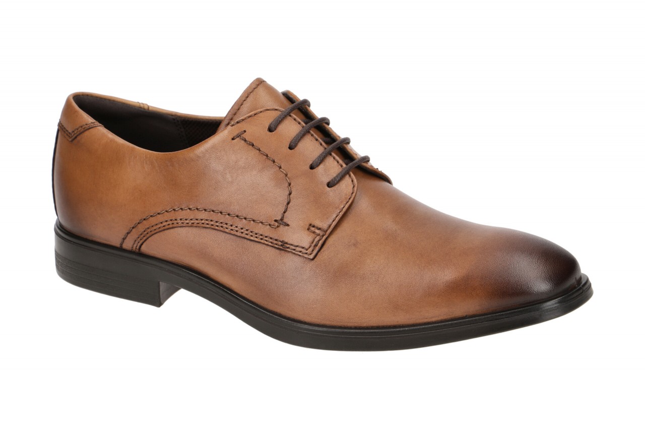 Ecco Melbourne 621634 Herren Schn?rschuhe Braun Amber PU Sohle 1 Ecco Melbourne 621634 Herren Schn?rschuhe Braun Amber PU Sohle