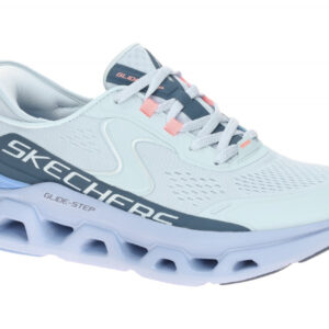 Skechers 150510 LTBL Damen Sport-Halbschuhe Blau light blue Luftgepolsterte M...