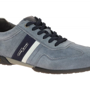 camel active Herrenschuhe MOUND blue/white - sportliche Halbschuhe mit Echtle...