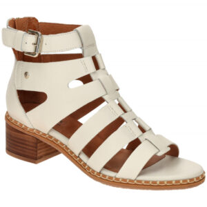 Pikolinos W3H-1823 Blanes Damen Sandalette wei? - nata Blockabsatz 4cm