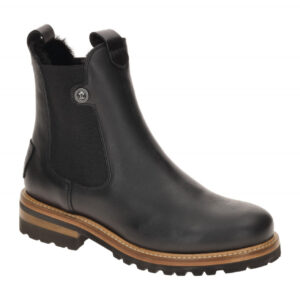 Panama Jack Francesca Igloo B9 Damen Stiefeletten schwarz wasserdicht Lammfell