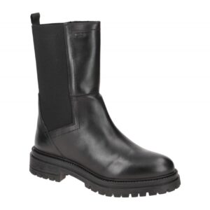 Geox Damen Boot D26D0B 00043 C9999 Schwarz Sportliche Stiefel wasserdicht AMP...