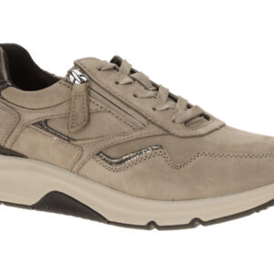 Gabor 0103.01.004 ROLLINGSOFT Damenschuhe grau fango/bronce Sneaker