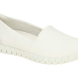 Ecco 24631352292 White Shadow Women`s Espadrille Slipper Dual-Fit Comfort Foam