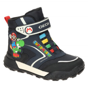 Geox J46MBD TREKKYUP B ABX D - BOY Kinderschuh, navy/black, wasserdicht & atm...