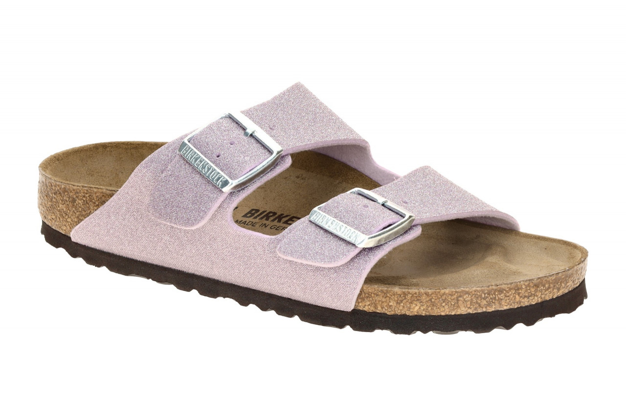 Birkenstock 1030164 Arizona BS Damen Pantoletten Lila Glitter Faded Purple 1 Birkenstock 1030164 Arizona BS Damen Pantoletten Lila Glitter Faded Purple