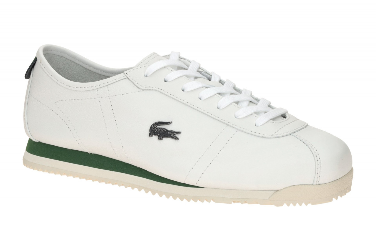 Lacoste Herrenschuhe CLUB LOW 1265 wei?/gr?n Sneakers Echtleder flexibel 1 Lacoste Herrenschuhe CLUB LOW 1265 wei?/gr?n Sneakers Echtleder flexibel