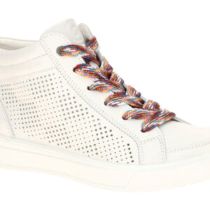ara 12-50042 04 ROM 2.0 Mid Cut Sneaker Wei? - wei? Echtleder Synthetik Frott...