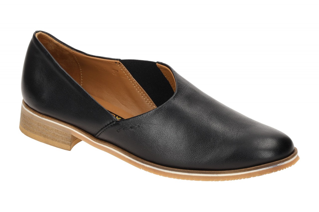 Everybody 71363A1408 GL001 Damen Slipper Schwarz Echtleder Glove Blockabsatz 1 Everybody 71363A1408 GL001 Damen Slipper Schwarz Echtleder Glove Blockabsatz