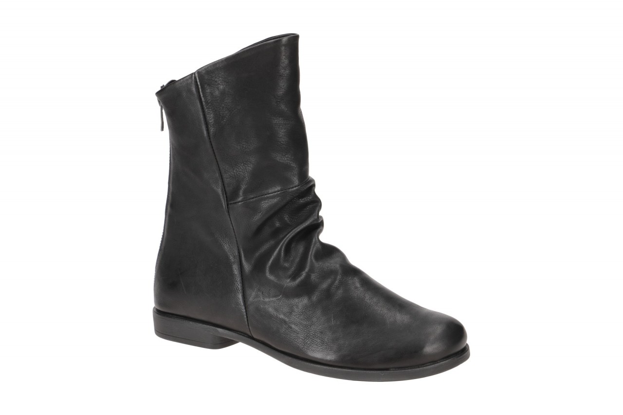 Think 615 Damen Stiefeletten Schwarz Echtleder Wechselfu?bett 1,3cm Absatz 1 Think 615 Damen Stiefeletten Schwarz Echtleder Wechselfu?bett 1,3cm Absatz