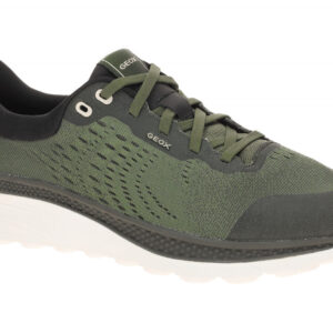 Geox U65HUB 0006K CB31E Herren Sneaker Gr?n Musk/Graphite atmungsaktiv & ultr...