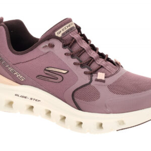 Skechers 150484 PLUM Damen Slipper lila Sport Sneaker Vegan Air Cooled Memory...
