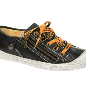 Eject 13001.001 DASS Damenschuhe Schwarz Echtleder Sneaker