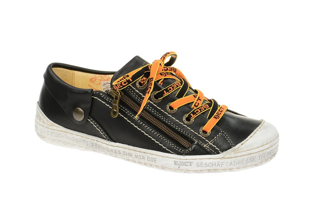 Eject 13001.001 DASS Damenschuhe Schwarz Echtleder Sneaker 1 Eject 13001.001 DASS Damenschuhe Schwarz Echtleder Sneaker