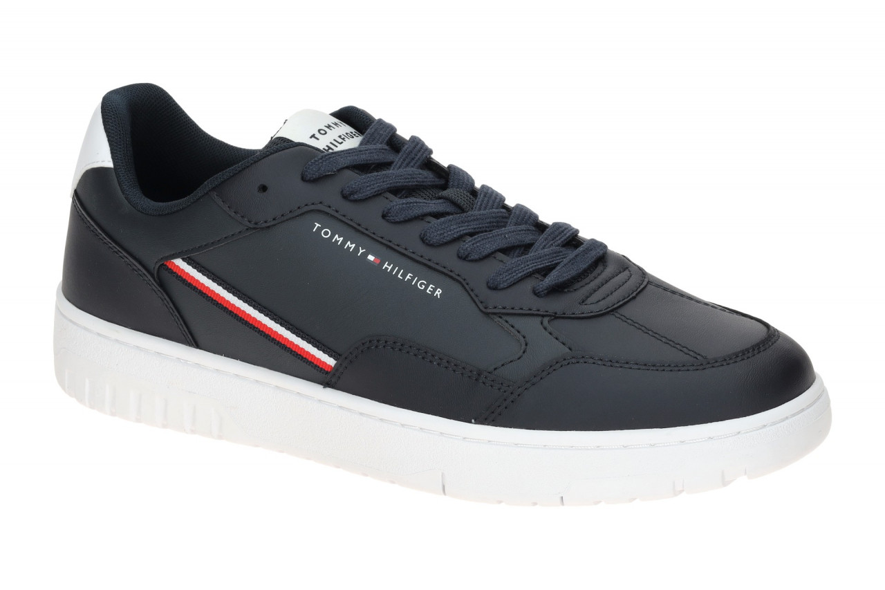 Tommy Hilfiger FM05631 DW5 Herren Sneakers - Blau Desert Sky - Glattleder/Syn... 1 Tommy Hilfiger FM05631 DW5 Herren Sneakers - Blau Desert Sky - Glattleder/Syn...