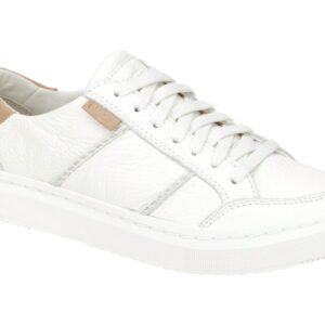 UGG 1130775 BRWH Alameda Lace Damen Sneaker Wei? Glattleder Gummisohle heraus...