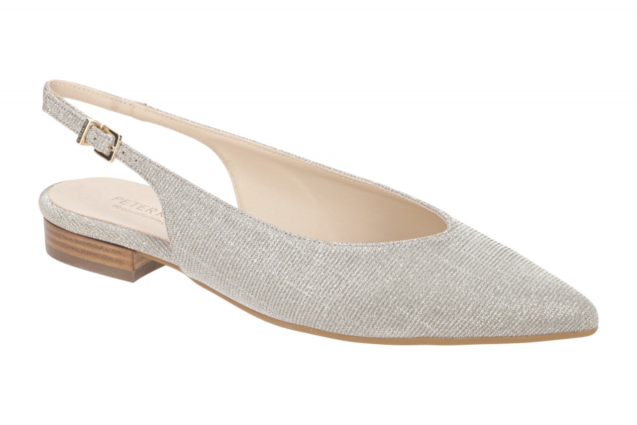 Peter Kaiser Damen Sling Pumps 19303/049 Beige Sand Glitzernd Flexibel bequem 1 Peter Kaiser Damen Sling Pumps 19303/049 Beige Sand Glitzernd Flexibel bequem