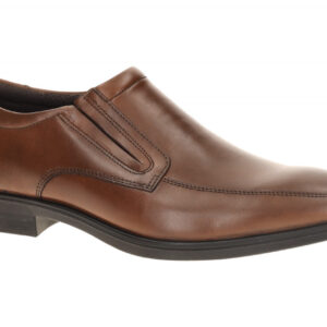 Ecco 62194401014 MELBOURNE Slip On Braun Mink Echtleder Herrenschuhe