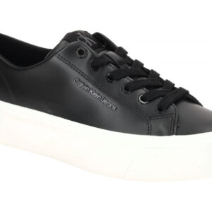Calvin Klein YW01771 0GM VULC FLATFORM Damenschuhe schwarz bright white Plateau
