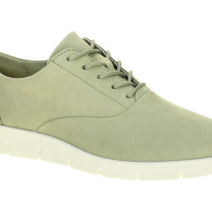 Ecco 282313 Bella Lace Damen Halbschuhe Gr?n Tea Nubuckleder Flexible PU Sohle