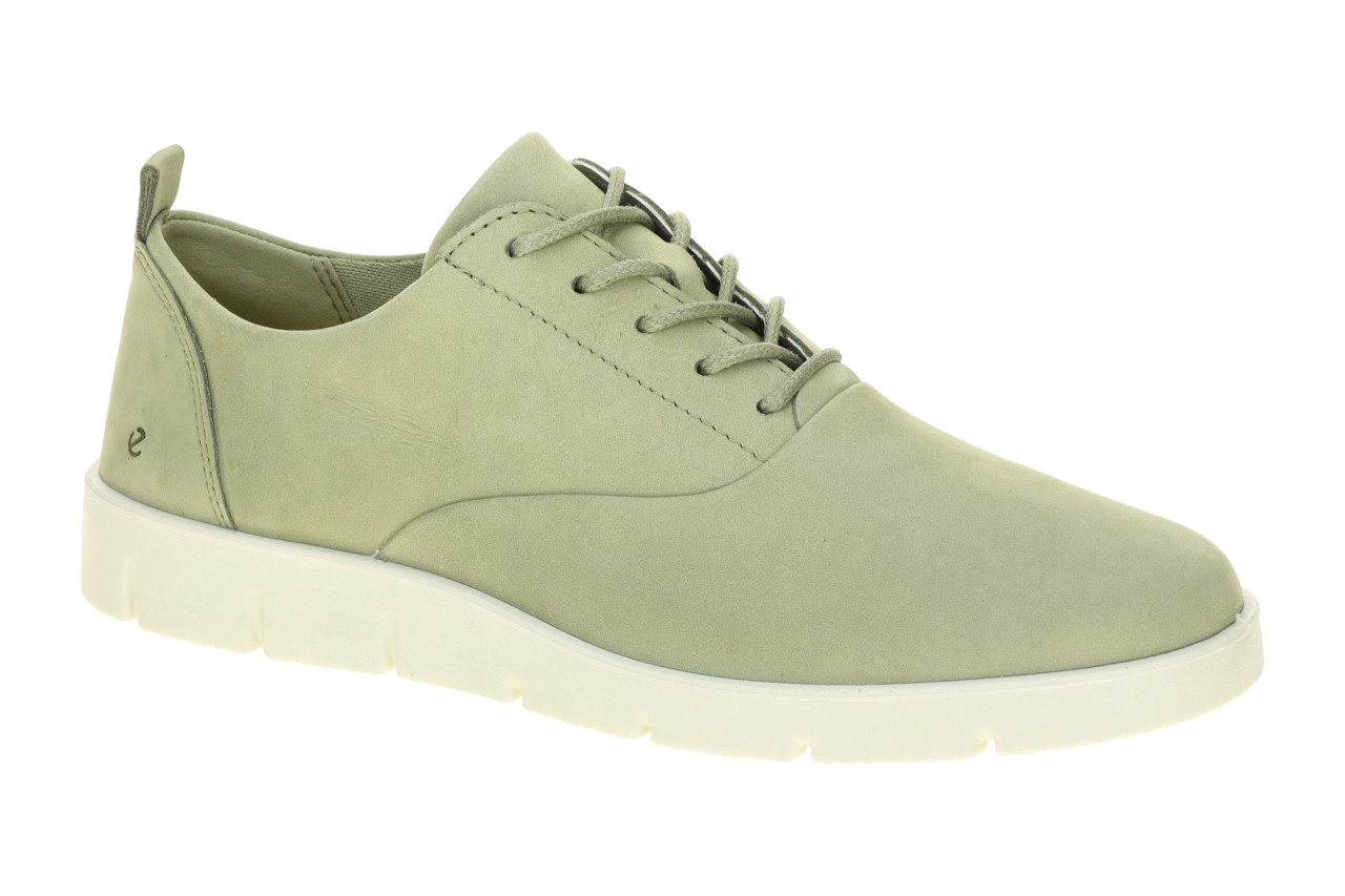 Ecco 282313 Bella Lace Damen Halbschuhe Gr?n Tea Nubuckleder Flexible PU Sohle 1 Ecco 282313 Bella Lace Damen Halbschuhe Gr?n Tea Nubuckleder Flexible PU Sohle