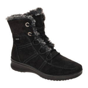 ara Damen Winterstiefeletten M?NCHEN-ST 12-48554 Schwarz grau wasserdicht war...