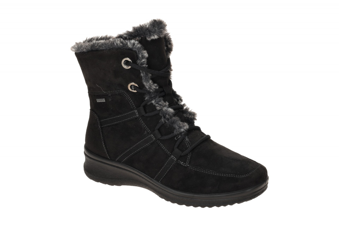 ara Damen Winterstiefeletten M?NCHEN-ST 12-48554 Schwarz grau wasserdicht war... 1 ara Damen Winterstiefeletten M?NCHEN-ST 12-48554 Schwarz grau wasserdicht war...