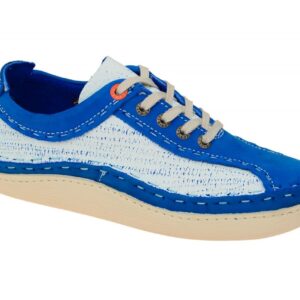 Eject 16928/1 blue Damen Halbschuhe aus Echtleder in Blau