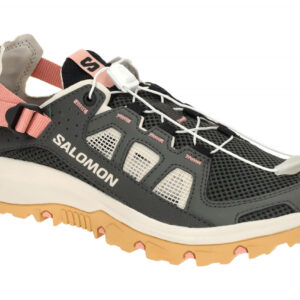 Salomon 477508 Techamphibian 5 Women's Halbschuh Grau Peat/Rainy Day/Hyma Pin...