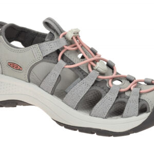 Keen Astoria West Damen Outdoor Sandalen - 1023589 KEEN - Grau/Coral