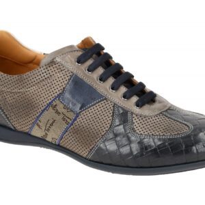 Galizio Torresi 316080A Herren Sneakers denim/fumo Echtleder rund Gummisohle