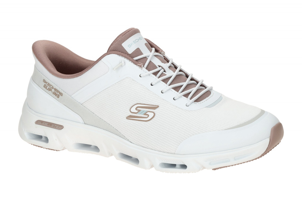 Skechers 104616 WTPK Damen Slip-On Sneaker Wei? Pink Memory Foam Vegan 1 Skechers 104616 WTPK Damen Slip-On Sneaker Wei? Pink Memory Foam Vegan