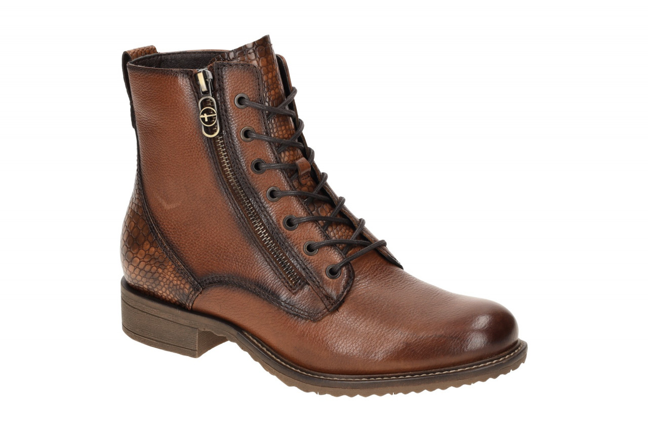 Tamaris Damen Stiefeletten 1-25211-43 in braun-cognac, bequeme Lace Up Boots 1 Tamaris Damen Stiefeletten 1-25211-43 in braun-cognac, bequeme Lace Up Boots