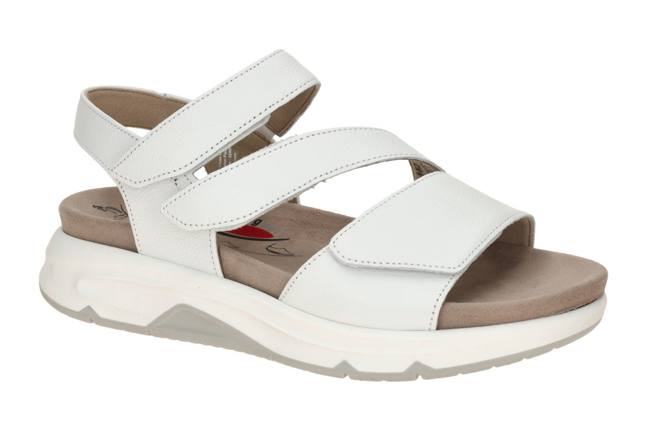 Gabor 86.882.50 Damen Sandalen wei? - Rollingsfot mit Keilabsatz 1 Gabor 86.882.50 Damen Sandalen wei? - Rollingsfot mit Keilabsatz
