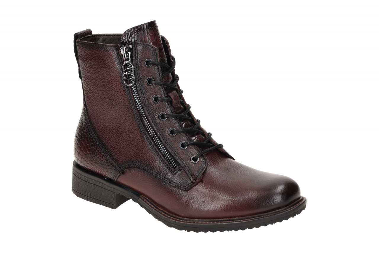 Tamaris 1-25211-43 Damen Stiefeletten bordeaux Lace Up Boots Gummisohle 1 Tamaris 1-25211-43 Damen Stiefeletten bordeaux Lace Up Boots Gummisohle