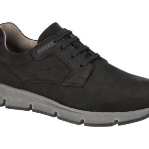Pius Gabor Herrenschuhe 1022.10.07 Schwarz Nubuk Sneakers Super Flex