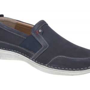 Josef Seibel Herren Slipper 43671 10 525 indigo Nubuk Leder Extra-Weit bequem...